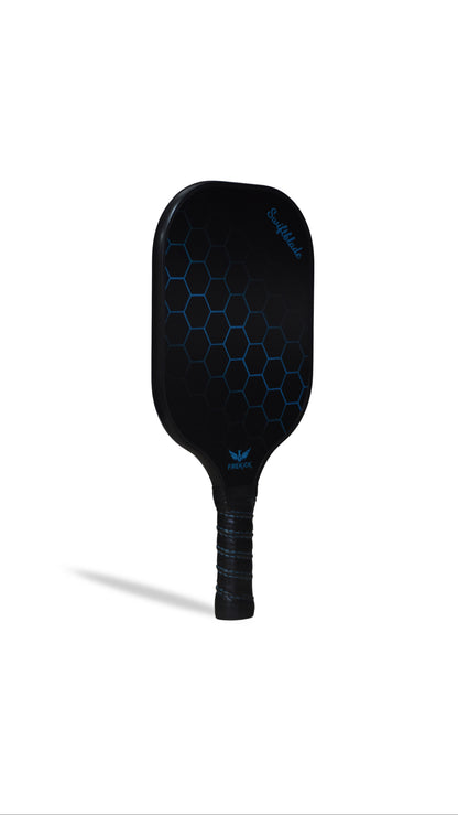 Firekick SwiftBlade Blue Carbon-Fiber Pickleball Paddle ( Cover included)