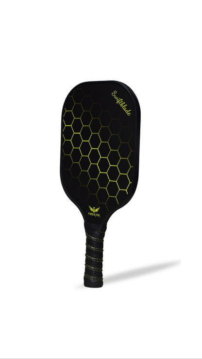 Firekick SwiftBlade Yellow Carbon-Fiber Pickleball Paddle ( Cover included)