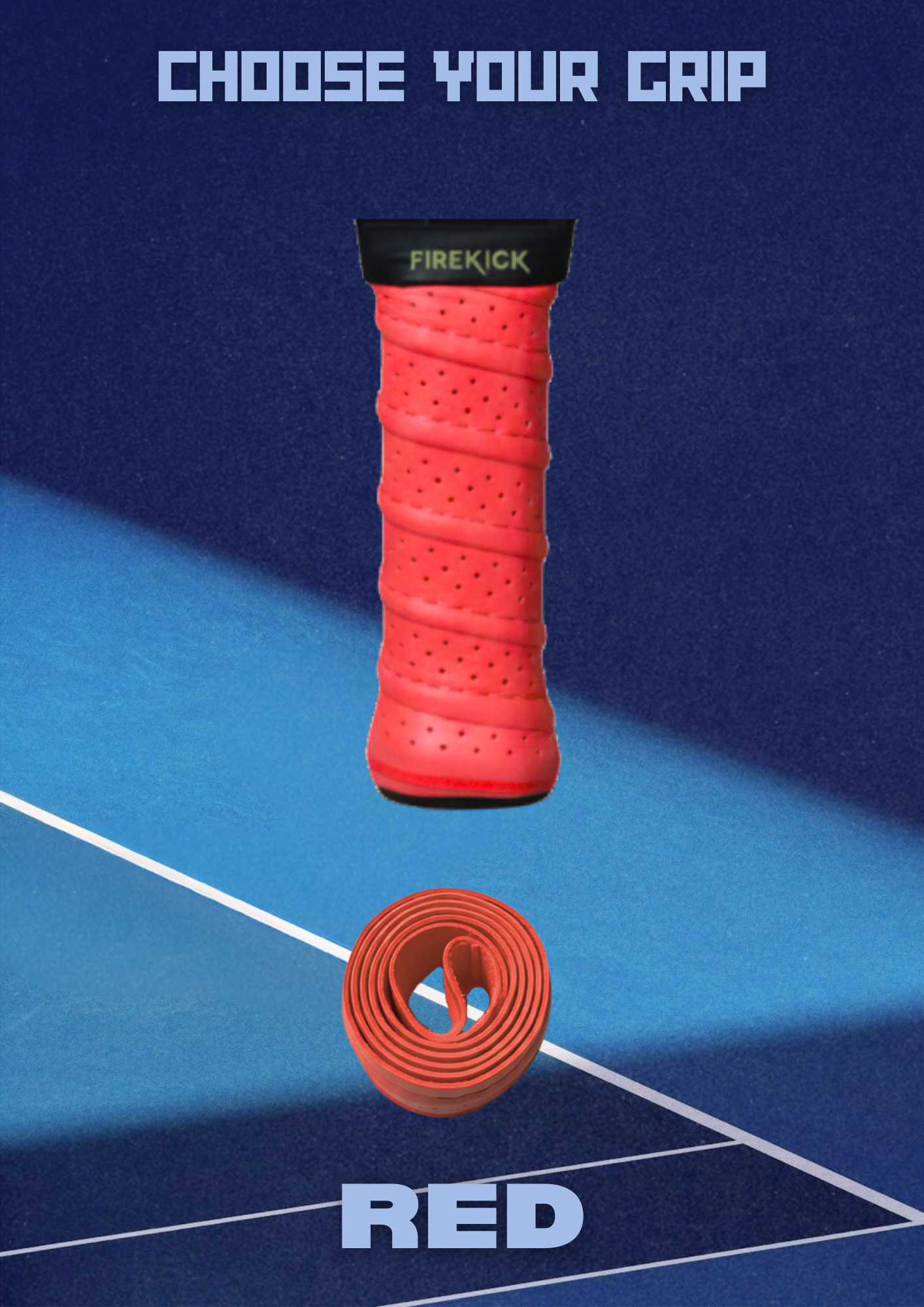 Firekick Pickleball Paddle Grip