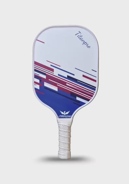 FireKick TitanPro Premium Glass Fiber Pickleball Paddle ( Cover included)