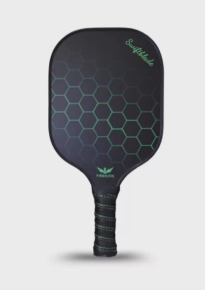 Firekick SwiftBlade Green Carbon-Fiber Pickleball Paddle ( Cover included)